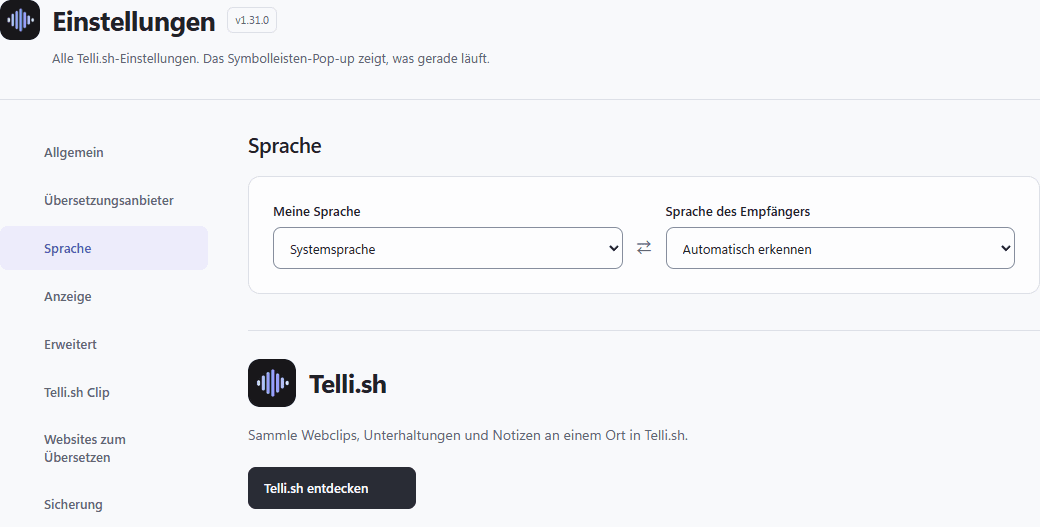 Sprache