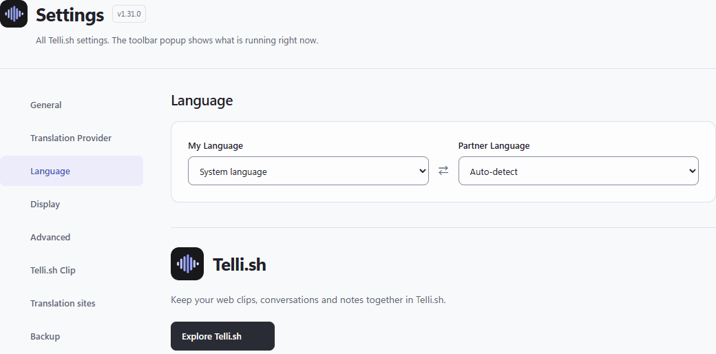 Language