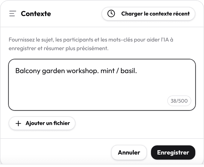 Langue et contexte